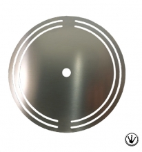 Nobledust Edelstahl-Designkohleteller - SEAHAWK