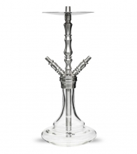 WD Hookah V2.2.A3 Edelstahlshisha clear