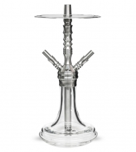 WD Hookah V1.0 A2 Edelstahlshisha clear
